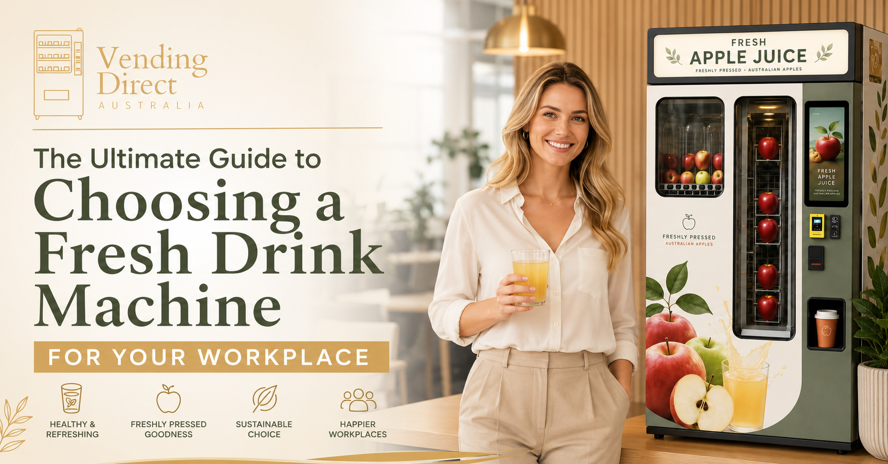The Ultimate Guide to Choosing a Fresh Drink Machine for Your Workplace