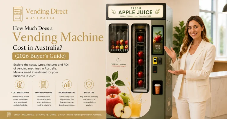 How Much Does a Vending Machine Cost in Australia? (2026 Buyer’s Guide)